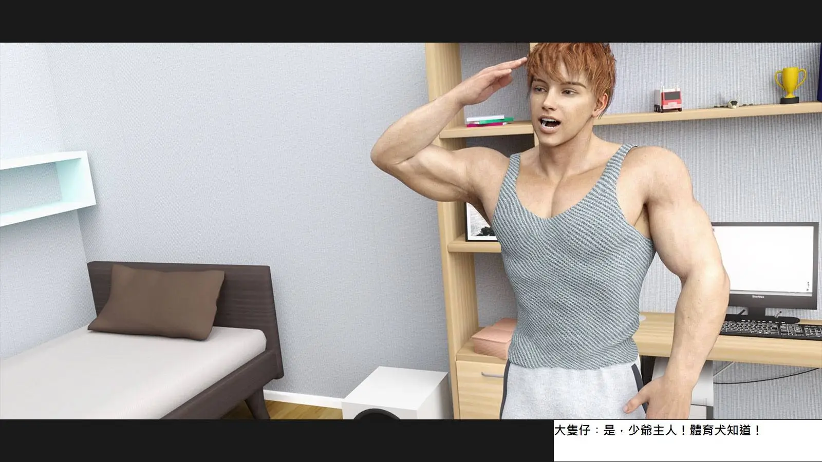 体育犬与少爷主人