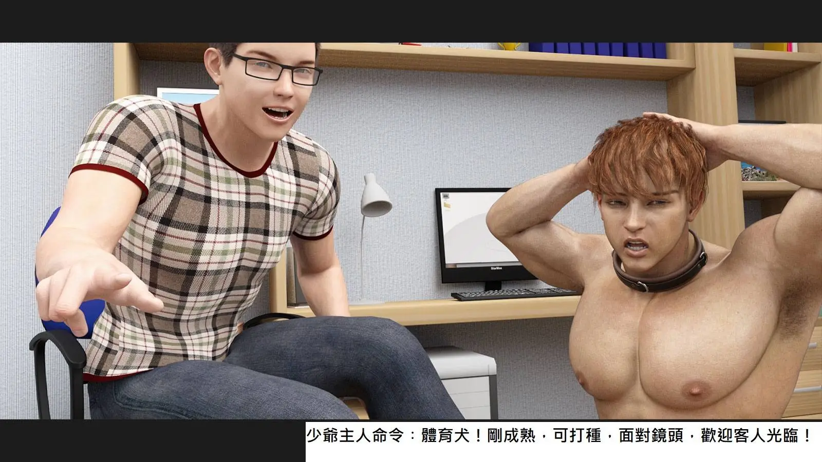 体育犬与少爷主人