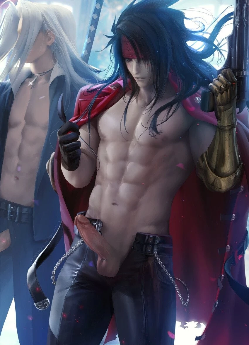 张久与顾裴二次元人物