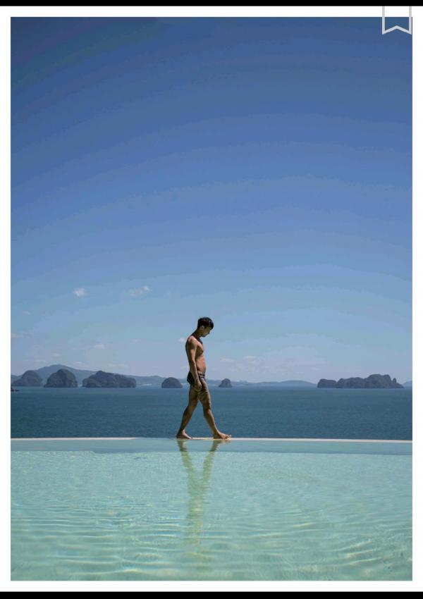 謝梓秋男性ヌード写真集「Naked-Osean」裸海之旅